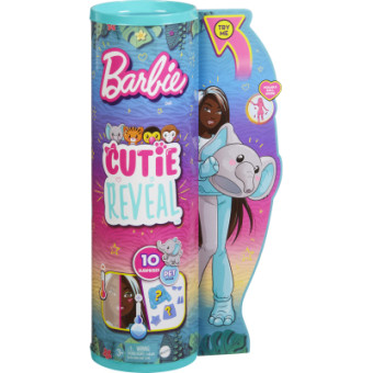 Изображение Лялька Barbie Cutie Reveal Друзі з джунглів Слоненя (HKP98)