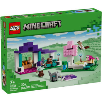 Изображение Конструктор Lego Minecraft Притулок для тварин (21253)