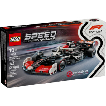 Изображение Конструктор Lego Speed Champions Автомобіль для перегонів MoneyGram Haas F1 Team VF-24 (77250)