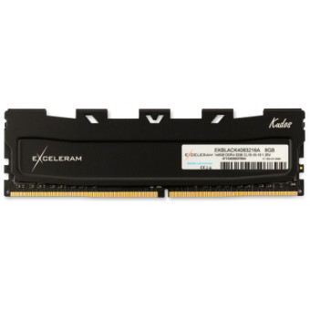 Изображение Модуль памяти для компьютера Exceleram DDR4 8GB 3200 MHz Kudos Black  (EKBLACK4083216A)