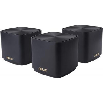 Изображение Маршрутизатор Asus ZenWiFi XD4 3PK black AX1800 1xGE LAN 1x1GE WAN WPA3 OFDMA M (XD4-3PK-BLACK)