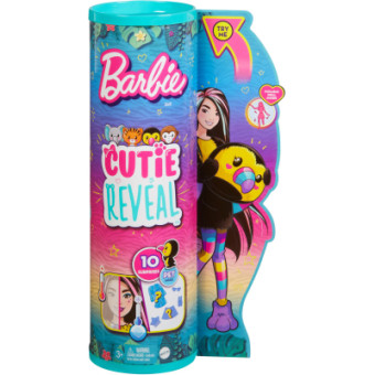 Изображение Лялька Barbie Cutie Reveal Друзі з джунглів Тукан (HKR00)
