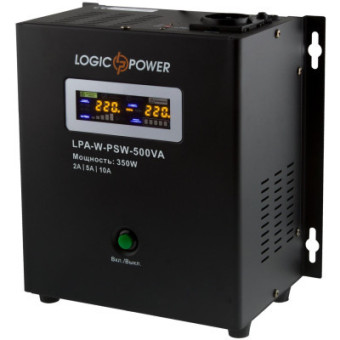 Изображение Источник бесперебойного питания LogicPower LPA- W - PSW-500VA, 2A/5А/10А (7145)