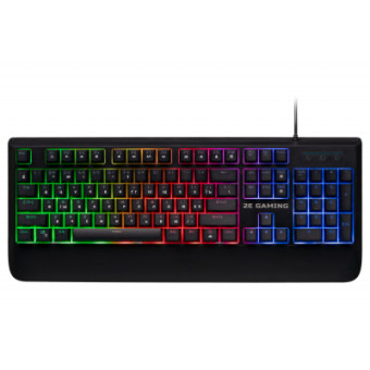 Зображення Клавіатура 2E GAMING KG325 LED USB Black (-KG325UB)