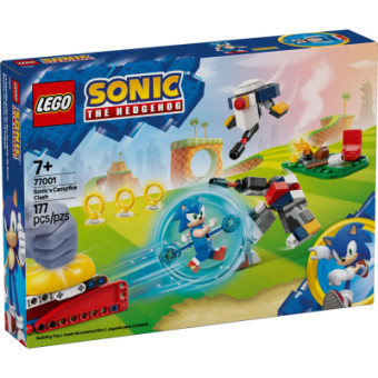 Зображення Конструктор Lego Sonic Зіткнення Соніка біля багаття (77001)