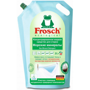 Изображение Гель для стирки Frosch Морские минералы 2 л (4009175927583)