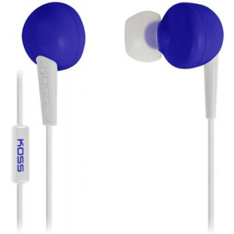 Изображение Наушники Koss KEB6iK Mic Blue (190832.101)