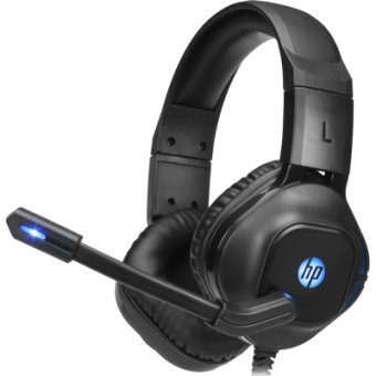 Изображение Наушники HP DHE-8002 Gaming Headset Red LED Black (DHE-8002)