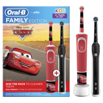 Зображення Зубна щітка Oral-B PRO 700 D16.513.1U   D100.410.2K Cars (Family Edition)