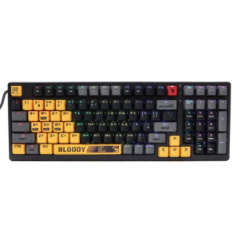 Зображення Клавіатура A4Tech Bloody S98 RGB BLMS Red Switch USB Sports Lime (Bloody S98 Sports Lime)