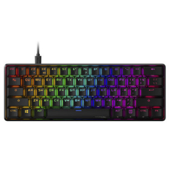 Изображение Клавиатура HyperX Alloy Origin 60 Red USB RGB ENG/RU (4P5N0AA)