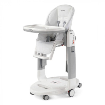 Изображение Стільчик для годування Peg-Perego Tatamia Follow Me Ice, білий (IH02000001BL00)