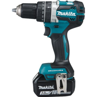 Изображение Шуруповерт Makita LXT, 18В, 3Аг х 2шт, DC18RC, кейс, (DHP484RFE)