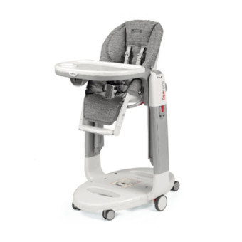 Зображення Стільчик для годування Peg-Perego Tatamia Follow Me Wonder Grey (IH02000001WD53)