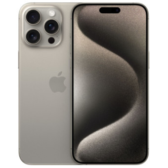 Изображение Смартфон Apple iPhone 15 Pro Max 512GB Natural Titanium (MU7E3)