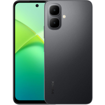 Изображение Смартфон Infinix Smart 10 4/128Gb Sleek Black (4894947084423)