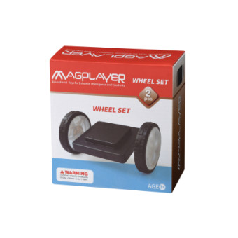 Изображение Конструктор Magplayer Конструктор  Платформа на колесах 2 эл. (MPB-2)