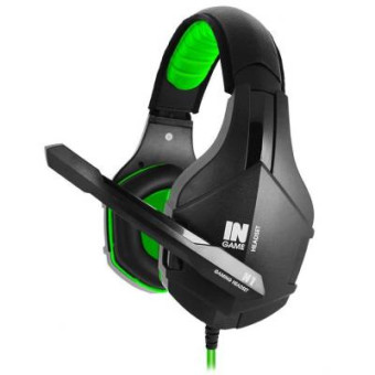 Изображение Наушники Gemix N1 Black-Green Gaming