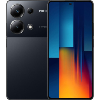 Изображение Смартфон Poco M6 Pro 8/256GB Black Int