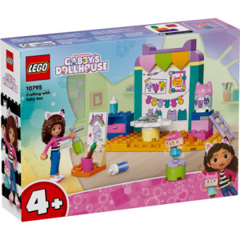 Зображення Конструктор Lego Gabby's Dollhouse Майструємо з Доцею-Бокс (10795)