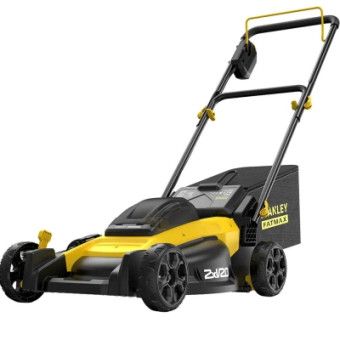 Изображение Газонокосилка Stanley FatMax акумуляторна 2 АКБ и ЗУ (SFMCMW2651M)