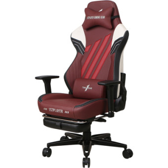 Изображение Геймерское кресло 1stPlayer Duke Black-White-Red (Duke BlackWhiteRed)