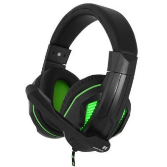 Изображение Наушники Gemix N2 LED Black-Green Gaming