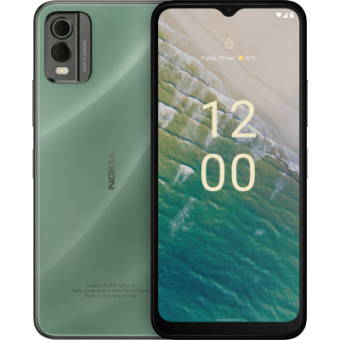 Изображение Смартфон Nokia C32 4/64Gb Autumn Green