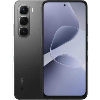 Изображение Смартфон Infinix Hot 60i 4/128Gb Sleek Black (4894947093562)