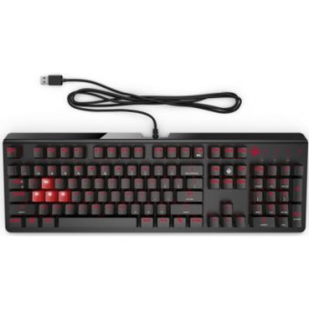 Изображение Клавиатура HP OMEN Encoder USB CHERRY MX Brown (6YW75AA)