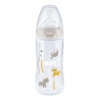 Изображение Пляшечка для годування Nuk Бутылочка для кормления  First Choice Plus Сафари 300 мл (3952396)