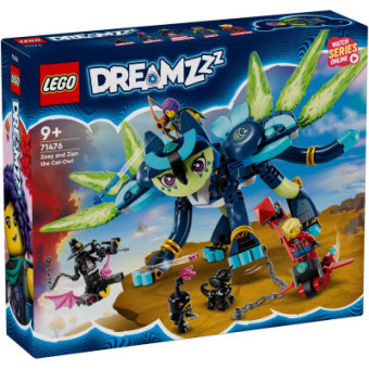 Изображение Конструктор Lego DREAMZzz Зоуі й котосова Зіан 437 деталей (71476)
