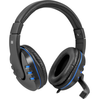 Зображення Навушники Defender Warhead G-160 Black-Blue (64118)