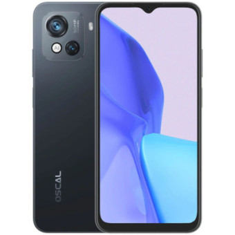 Изображение Смартфон Oscal C80 8/128GB Black