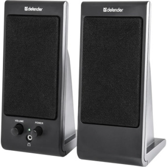 Изображение Акустическая система Defender 2.0 SPK 165 SPK 170 4 W USB black