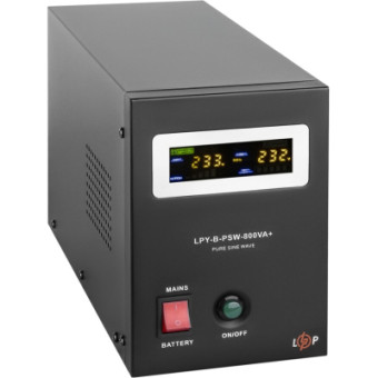 Изображение Источник бесперебойного питания LogicPower LPY- B - PSW-800VA , 5А/10А (4150)