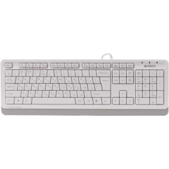 Зображення Клавіатура A4Tech FKS10 USB White