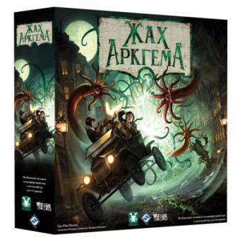 Изображение Настольная игра Geekach Games Жах Аркгема (3-тя редакція, Arkham Horror, Українською) (GKCH050AH3_AHB01UK)