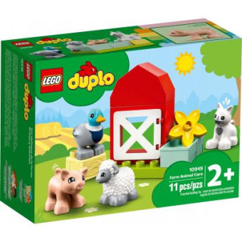 Изображение Конструктор Lego Duplo Уход за животными на ферме (10949)