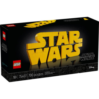 Изображение Конструктор Lego Star Wars Логотип з кубиків Зоряні війни (75407)