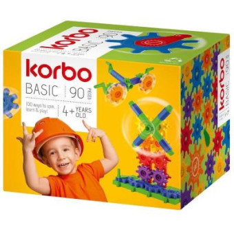 Изображение Конструктор Korbo Конструктор  Basic 90 деталей (65908)