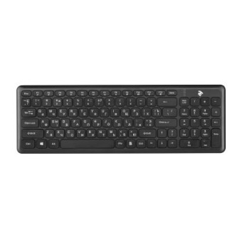 Изображение Клавиатура 2E KS230 Slim Wireless Black (-KS230WB)