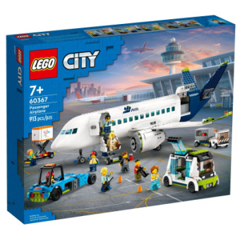 Зображення Конструктор Lego City Пасажирський літак 913 деталей (60367)