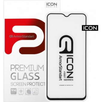 Зображення Захисне скло Armorstandart Icon Realme 5 Pro Black (ARM56297-GIC-BK)