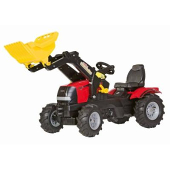 Изображение Електромобіль дитячий Rolly Toys Трактор з ковшом rollyFarmtrac Case Puma CVX 240 (611126)