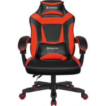 Изображение Геймерское кресло Defender Master Black/Red (64359)