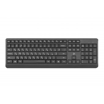 Изображение Клавиатура 2E KS220 Wireless Black (-KS220WB)