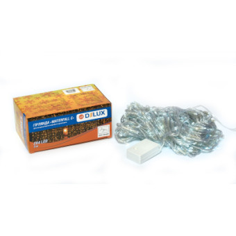 Изображение Гирлянда Delux Waterfall С 264LED 3х2 м білий/прозорий IP20 (90018004)