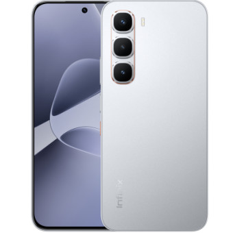 Изображение Смартфон Infinix Hot 60 Pro 8/128Gb Titanium Silver (4894947093463)
