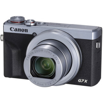 Изображение Цифровая фотокамера Canon Powershot G7 X Mark III Silver (3638C013)